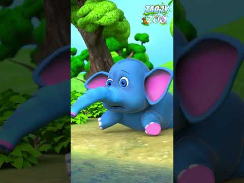 🐘 Ek Mota Hathi | एक मोटा हाथी #shorts