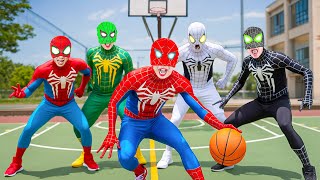 Intense Battle On The Basketball Court! Who Will Win In The End? 🏀🕷️ | Live Story