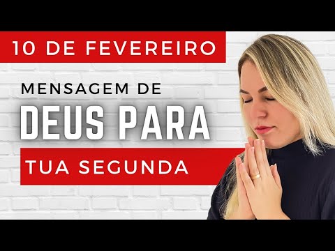 Mensagem de Deus para tua Segunda!