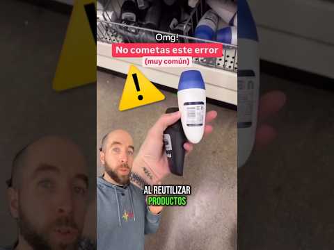 ¡No tires productos llenos solo por el envase!