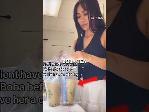 A First Boba Gone Wrong ๐ฎ #shorts