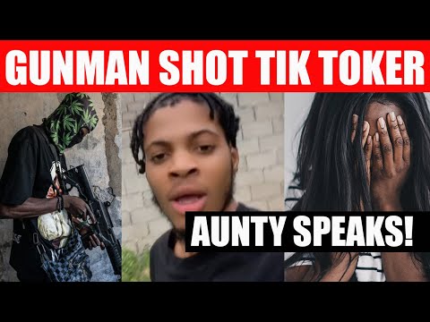 SAD NEWS! TIK TOKER SHOT MULTIPLE TIMES! AUNTY SPEAK OUT | VYBZ KARTEL DISS RAP SUPERSTAR