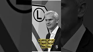 Zmarł Jacek Magiera. Reprezentant Polski, zawodnik Legii Warszawa, drugi trener Reprezentacji Polski