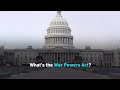 US Military Actions and Legislative Responses