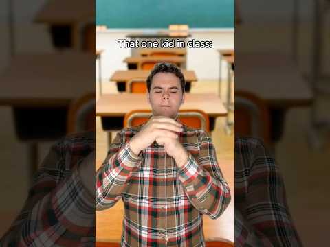 That one kid in class #shorts #comedy
