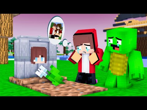 JJ and JJ's Girl - Sad Love Story - Maizen Minecraft Sad Animation