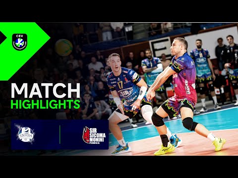 Highlights I SAINT NAZAIRE VB Atlantique vs  Sir Sicoma Monini PERUGIA