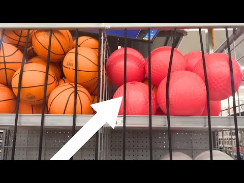 Put a Walmart ball in a tree... (GENIUS holiday idea!)