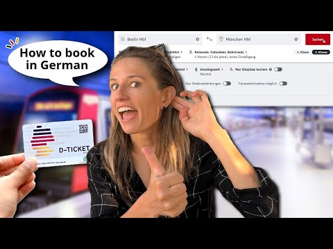 How to Book a Train Ticket in Germany online with Deutsche Bahn