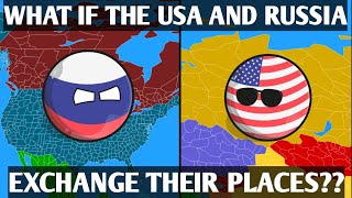 CountryBalls - OMG - What Will Happen If The USA And Russia Switch Their Places??🤔😱