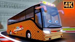Wheels on the Bus, City Adventure for Kids, Fun Nursery Rhymes