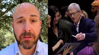 YouTube video thumbnail: Day 1 for the new Apple CEO. What Will be the Keys to his Success?