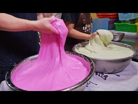 Soft and Colorful！Crispy Egg Spring Rolls, Dragon Fruit Spring Rolls making/呷潤餅！火龍果春捲皮, 香菜皮蛋潤餅製作
