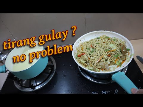 Gawing pansit ang tirang gulay