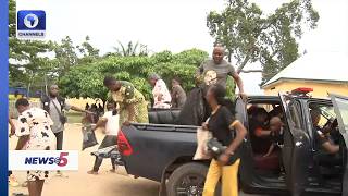 YouTube video thumbnail: Police Rescue Kidnap Victims Including FRSC Officers, Children
