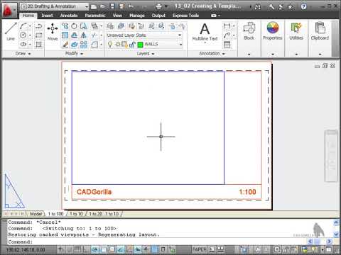 13 Converting to a Drawing Template   02 Creating a Template DWT