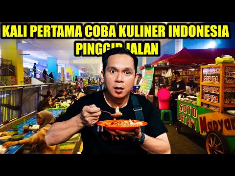 PERTAMA KALI YOUTUBER MALAYSIA MENCOBA KULINER DI KAKI LIMA JAKARTA BIKIN TERKEJUT !