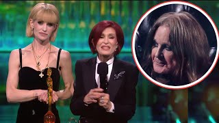Sharon Osbourne accepted a Brit Award on behalf of Ozzy: "There will never be another Ozzy Osbourne"
