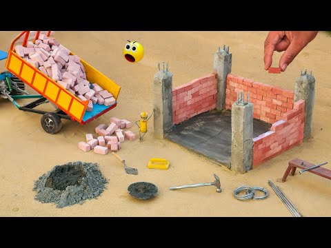 diy mini bricks house construction science project @sanocreator | @MiniCreative1