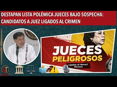 Destapan lista polémica JUECES BAJO SOSPECHA: Candidatos a Juez ligados al crimen