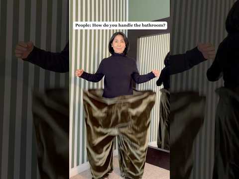 Bathroom problem? Solved with THIS! #diyfashion #sewingshorts #jalu #lifehacks