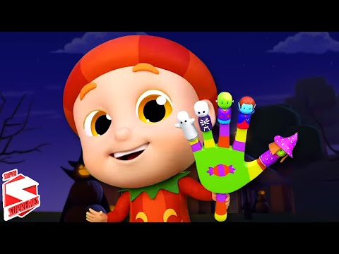 Monster Finger Family and Halloween Song for Kids
