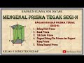 Kuis Mengenal Bangun Ruang Prisma
