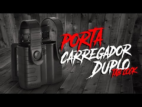 PORTA CARREGADOR DUPLO TAB LOCK COYOTE - BÉLICA MILITAR