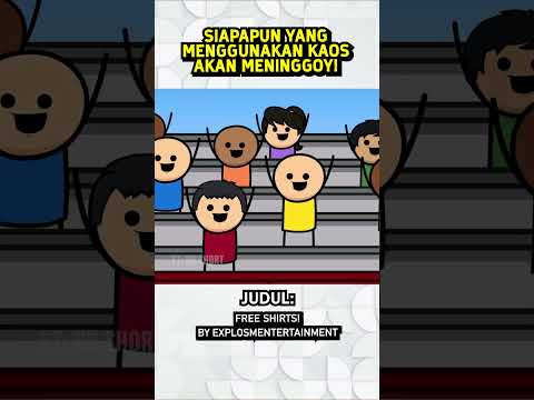 SIAPAPUN YANG MENGGUNAKAN KAOS AKAN MENINGGOY!
