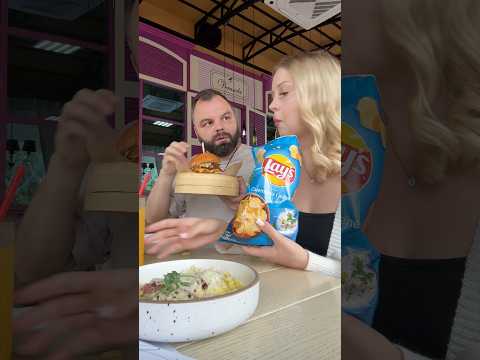 She Hid His Fries… He Never Saw It Coming! #funnyvideo #funny #comedy #food