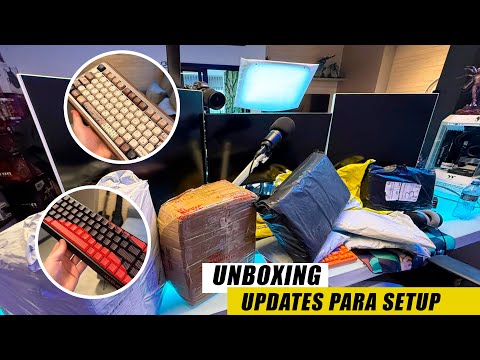 UNBOXING DA CHINA PARA MELHORAR O SETUP
