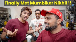 THE WAIT IS OVER | Finally Met @MumbikerNikhil - Emotional Moment ❤️