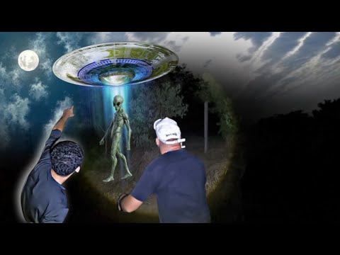 FILMAMOS OS ALIENÍGENAS NA NOSSA FRENTE 😱🚨