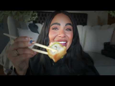 asmr COMIENDO SUSHI - asmr MUKBANG