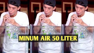 PERUT KARET MINUM 50 LITER AIR PUTIH