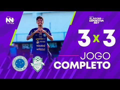 Cruzeiro-AL 3 x 3 Dimensão Saúde-AL