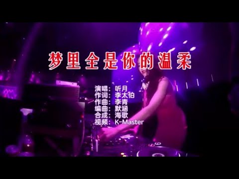 听月 《梦里全是你的温柔 （DJ默涵版）》 KTV 导唱字幕 （备有伴奏视频）