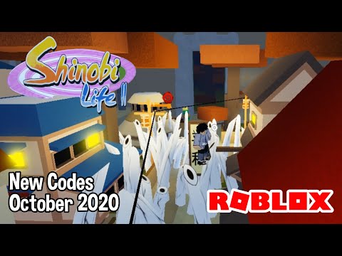 roblox shinobi life codes october