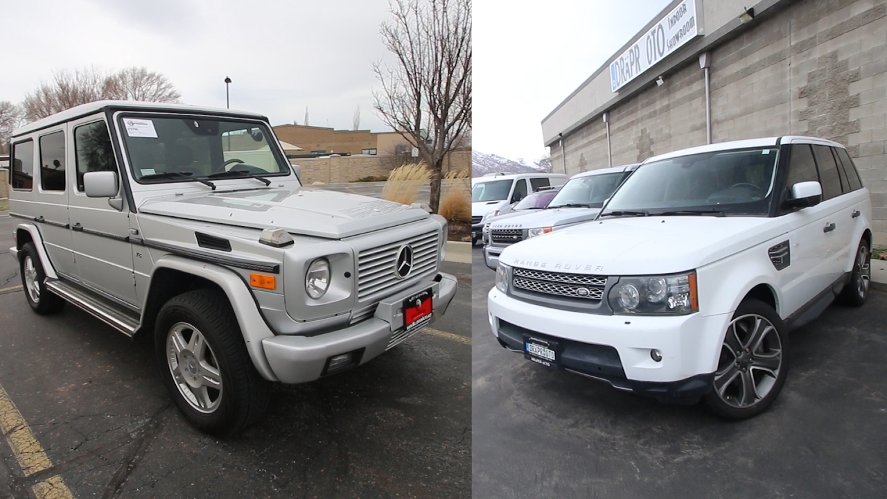 Car Shopping: Mercedes G-Wagon or Range Rover Sport Supercharged