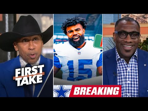 FIRST TAKE | This is the end Zeke with Cowboys- Shannon on Ezekiel Ezekiel inactive for disciplinary