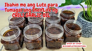 TAMIS ANGHANG CHILI GARLIC OIL PANG NEGOSYO | Tipid Tips atbp