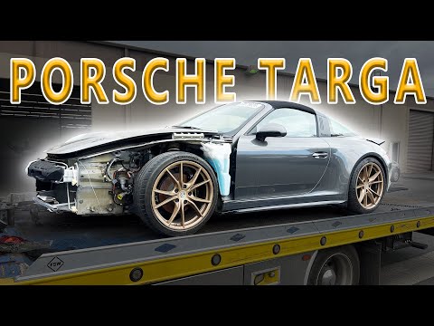 Bought a Crashed Porsche 911 Targa at Auction — Can’t Believe It Was Totaled!