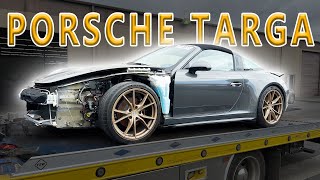 Bought a Crashed Porsche 911 Targa at Auction — Can’t Believe It Was Totaled!