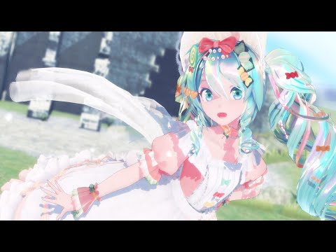 【MMD】『メルト』by Sour式お嬢様初音ミク【4K】