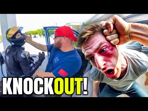 BEST OF WHEN BIKERS FIGHT BACK | KARENS vs BIKERS | 2024