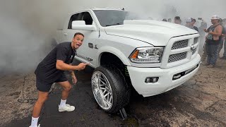 DESTROYING My Best-Friends Race Truck and NOT Buying Him a New One… 