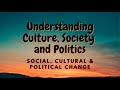 Cultural and Social Change Concepts