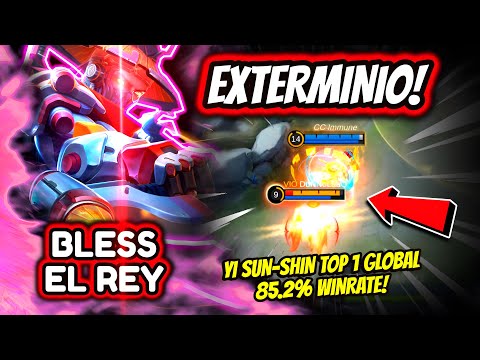 ¡EL YI SUN-SHIN MAS LETAL DE TODOS LOS TIEMPOS! YSS TOP 1 GLOBAL 85.2% WINRATE! | MOBILE LEGENDS