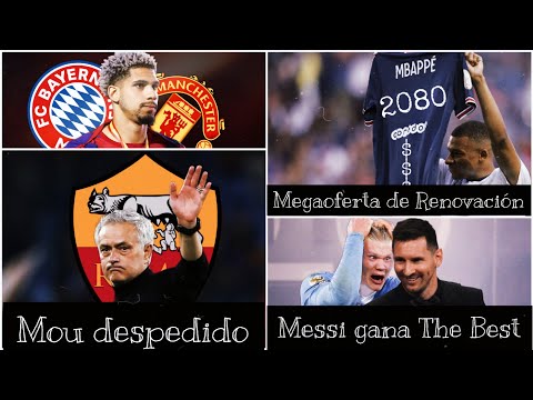 LA ROMA DESPIDE A MOURINHO | MEGAOFERTA PARA RENOVAR A MBAPPÉ | MESSI ENOJA A LA PRENSA POR THE BEST