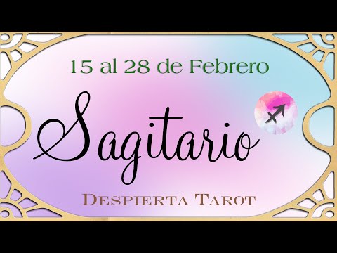 SAGITARIO ♐ Excelente en $ . El pasado te busca #tarot 15 al 28 de Febrero #predicciones